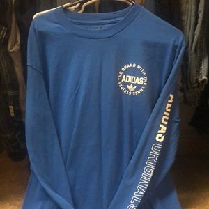 Mens Adidas long sleeve Tshirt.